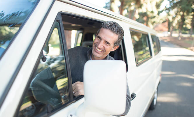 friendly chauffeur