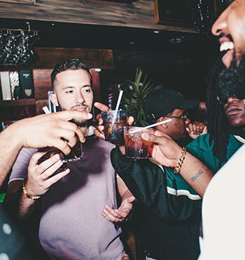 guys having a toast